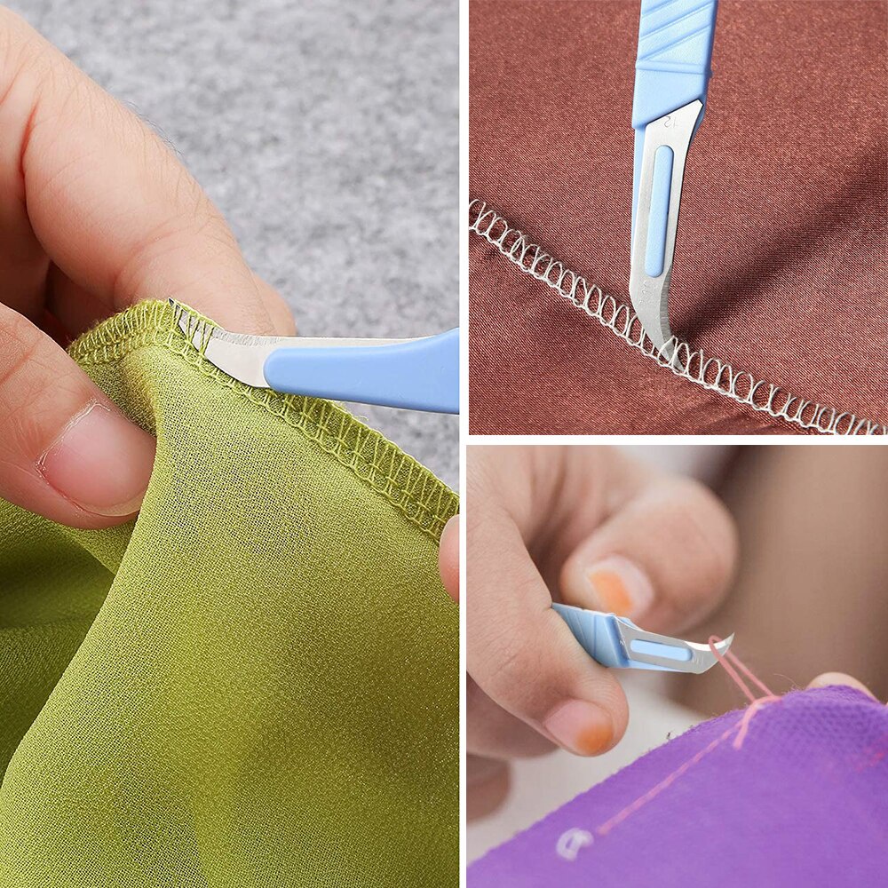 1 Dụng Cụ Tháo Đường May Tay Cầm Nhựa Tiện Dụng