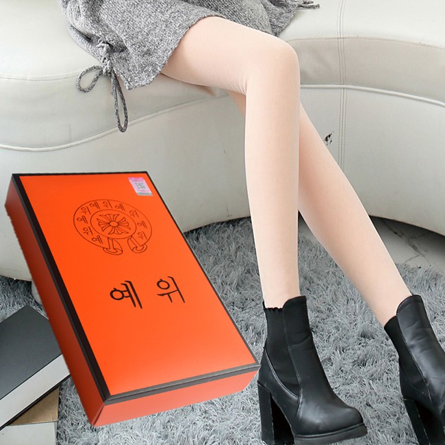 Quần tất 3D Hàn Quốc lót lông cao cấp, quần legging lót lông mùa đông