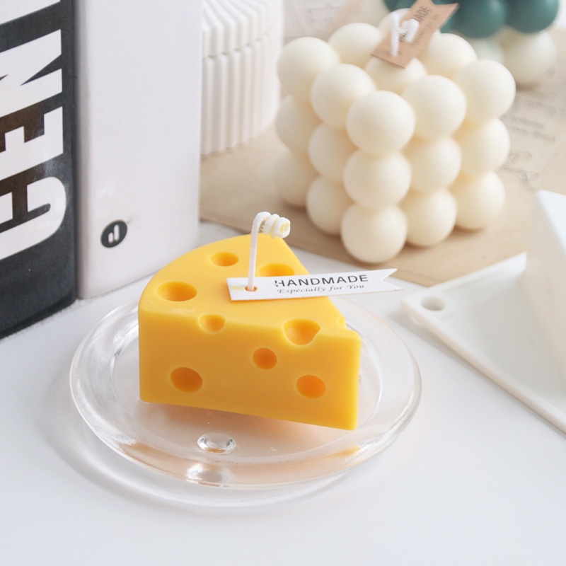 Khuôn Silicone Tạo Hình Làm Bánh Kẹo Hình Phô Mai 3d Diy