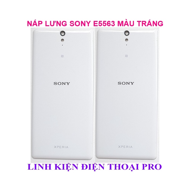 NẮP LƯNG SONY E5563 MÀU TRẮNG