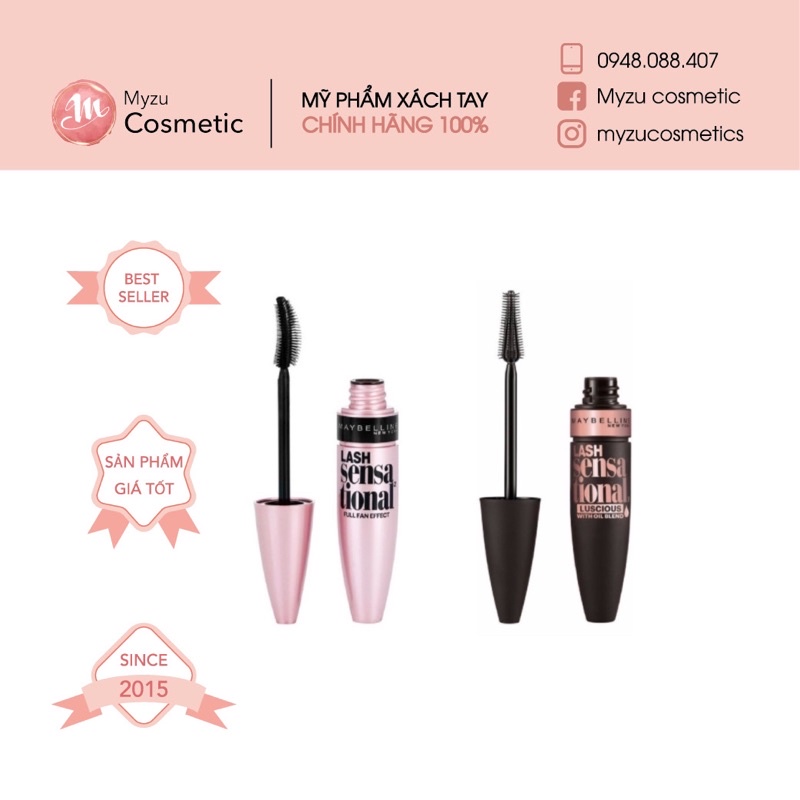 Chuốt mi Maybelline Lash Sensational Mascara