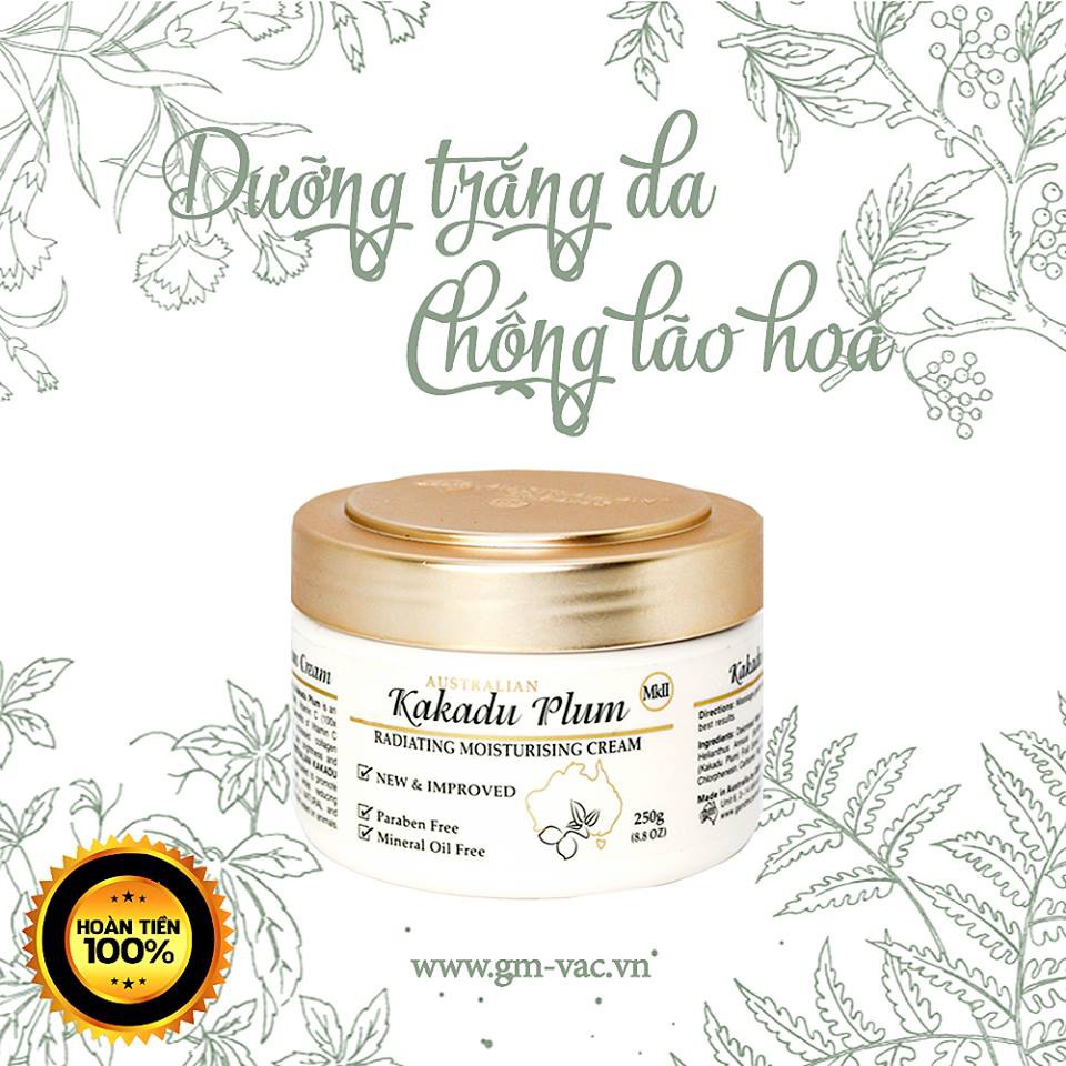 Kem dưỡng trắng da KAKADU PLUM MK II- GM COSMETICS VIETNAM- Kakadu Plum Radiating Moisturising Cream