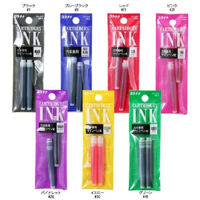 Mực bút máy Preppy Platinum