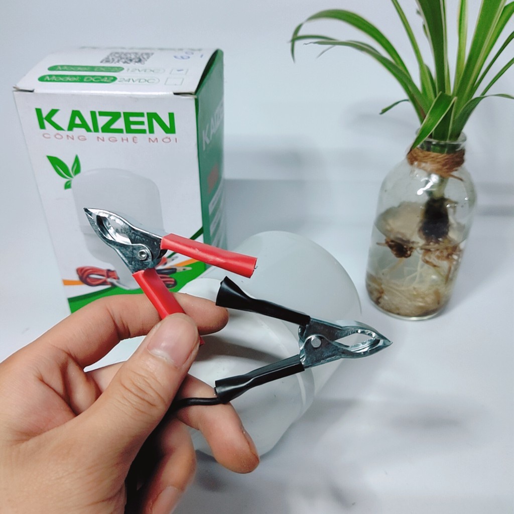 Bóng đèn led kẹp bình ắc quy 12V 30W Kaizen bảo hành 12 tháng
