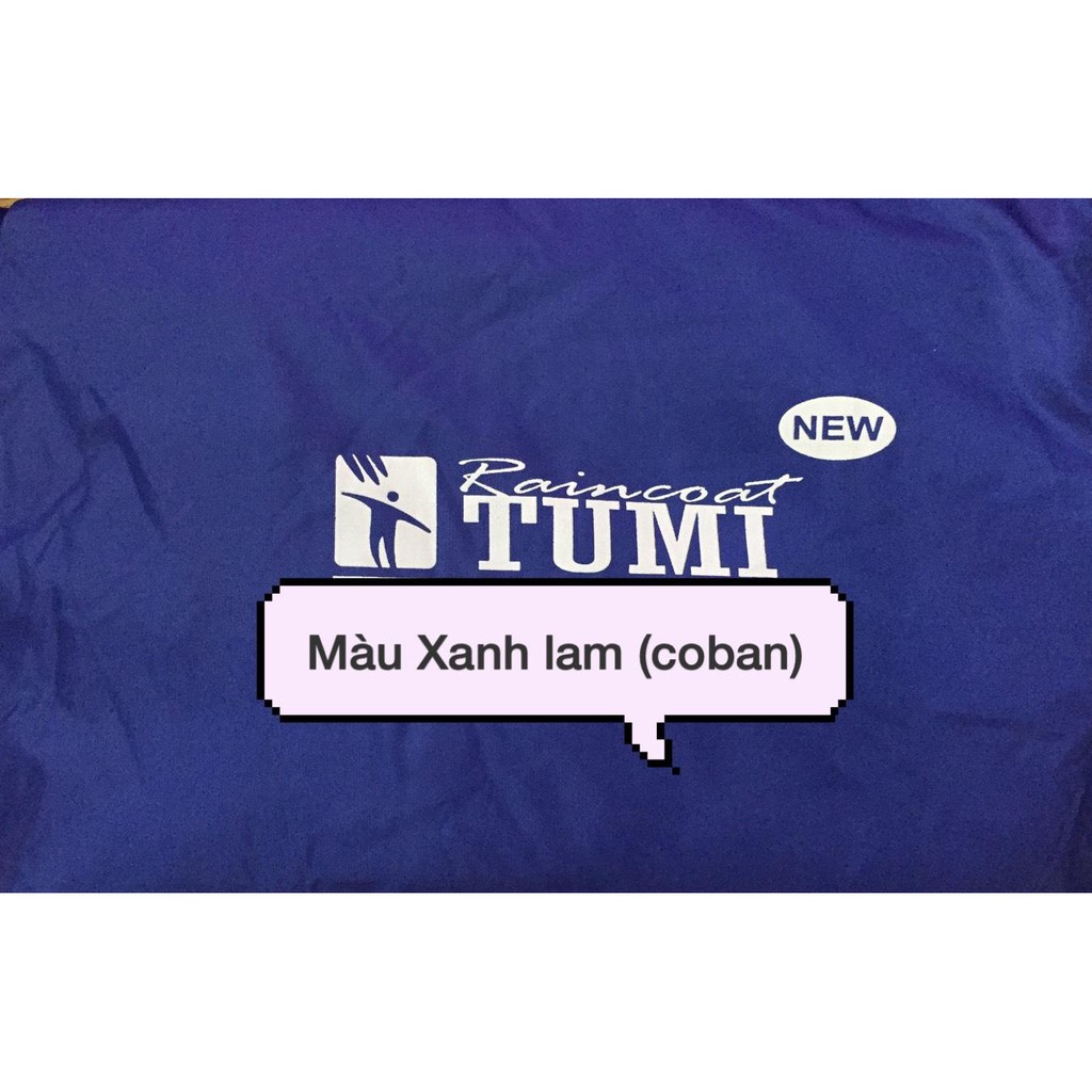 [GIÁ HỦY DIỆT] Áo mưa Tumi cánh dơi 2 mũ- Inbox chọn màu