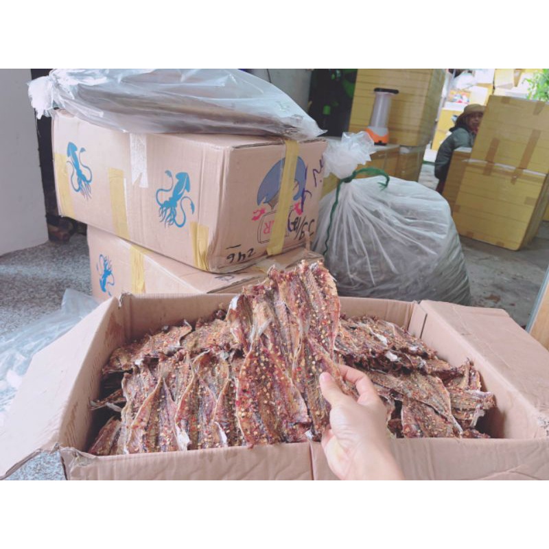 Giá ưu đãi - 500gr cá nục xẻ tẩm gia vị vừa ăn- ảnh thật sản phẩm