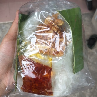 Combo 10b bánh tráng sate lá chuối kèm tắc