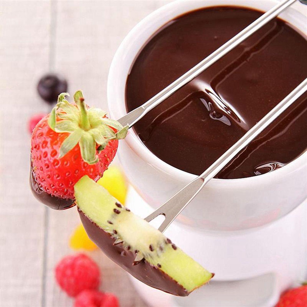 HCHC Fondue Nĩa Ăn Tráng Miệng / Socola / Món Tráng Miệng Hình marshmallow