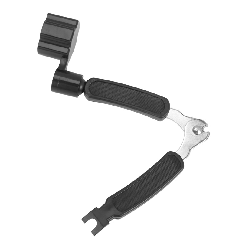 Dụng Cụ Kéo Dây Đàn Guitar 3 Trong 1 Màu Đen Đa Năng