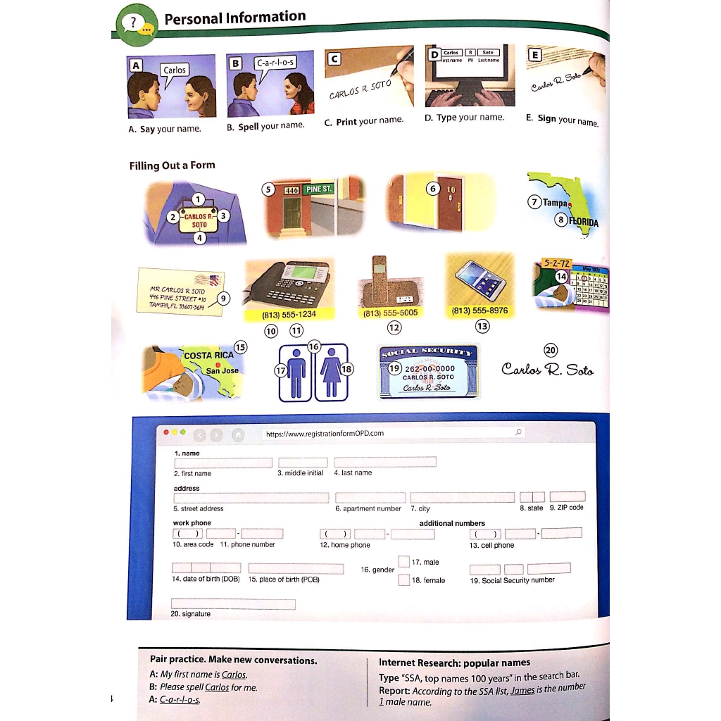 Sách - Oxford Picture Dictionary Third Edition: Monolingual Dictionary