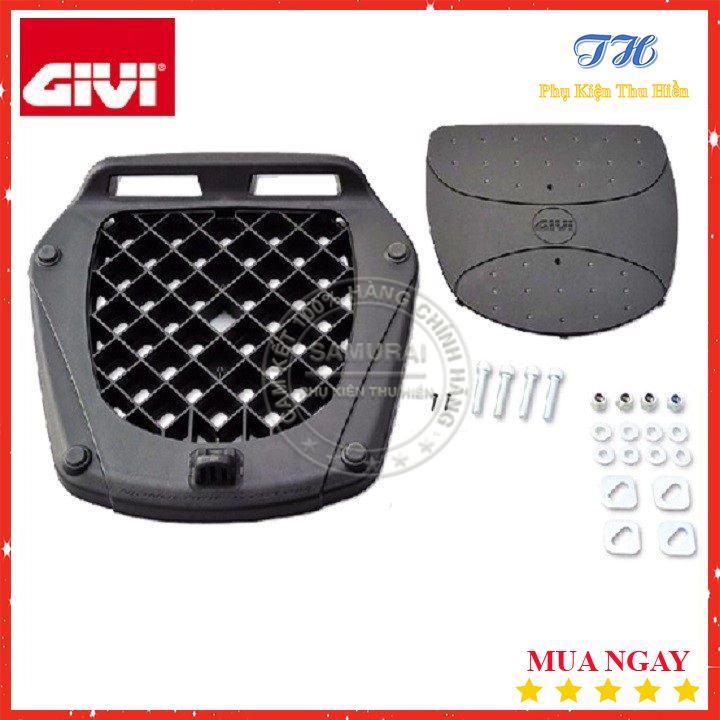 Đế Đệm Givi MP70N Dùng Cho Thùng Givi Từ 34 - 45 Lít Dành Cho Mọi Loại Xe - BH 2 Năm - Hàng Chính Hãng