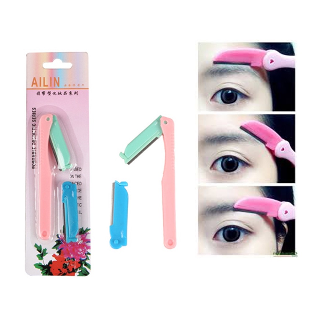 Bộ Dao Cạo Chân Mày Tặng Kèm Lưỡi Ailin