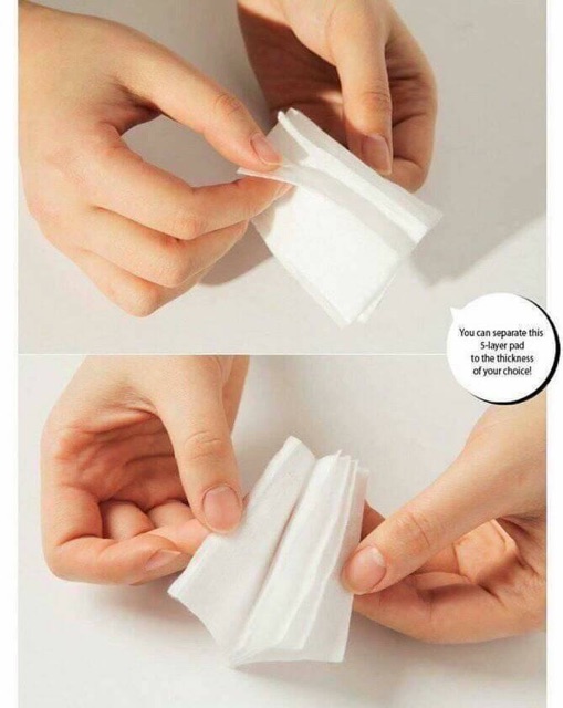 Hộp 1000 Miếng Bông Tẩy Trang Miniso Nhật Bản | BigBuy360 - bigbuy360.vn