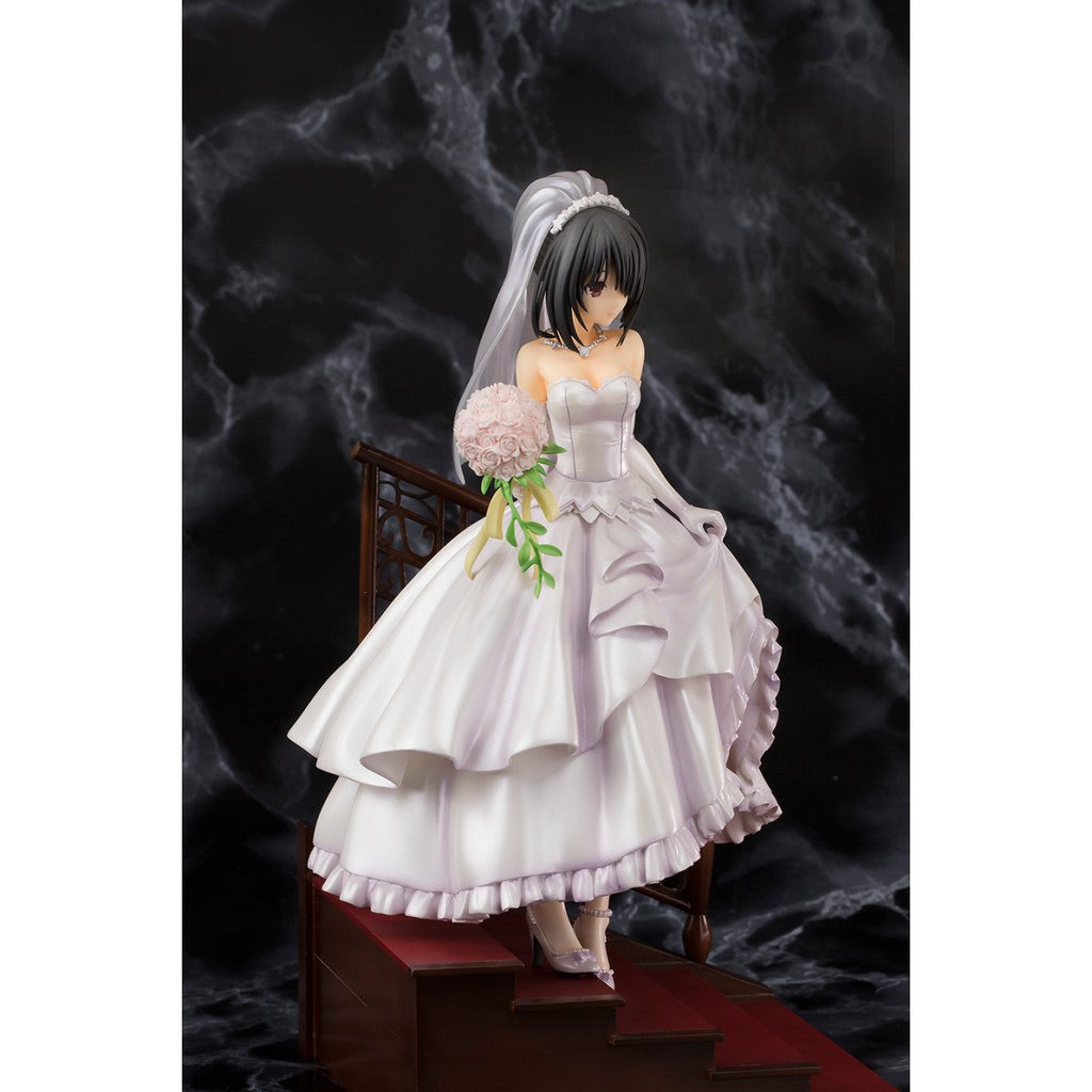 Mô hình chính hãng PVC Scale - Date A Live II - Tokisaki Kurumi - 1/7 - Wedding ver. (Pulchra)