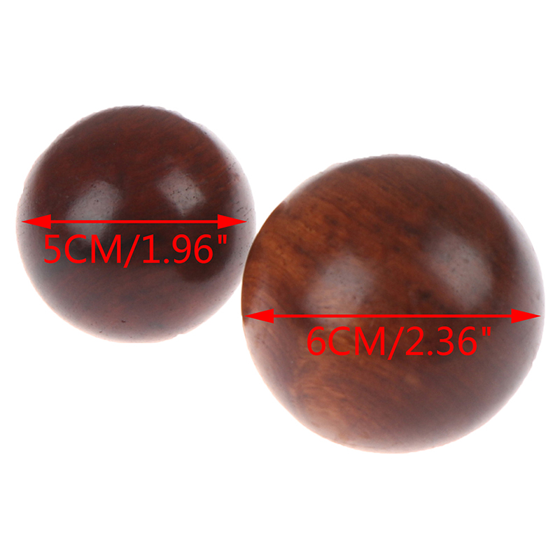Quả bóng cầm tay giảm căng thẳng bằng gỗ
