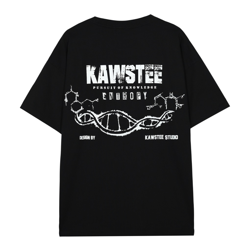 Áo thun Unisex KAWSTEE tay lỡ nam nữ form rộng oversize áo phông in hình KAWSTEE cá tính | BigBuy360 - bigbuy360.vn