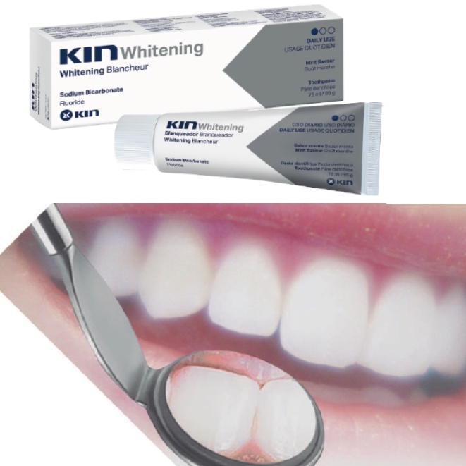 SMILE LIFE | 3Tub Kin trắng răng MINI - Kem đánh răng làm trắng KinWhitening ® 7g