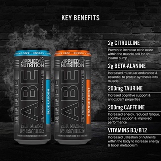 Applied Nutrition ABE 330ML 24 Lon Pre Workout