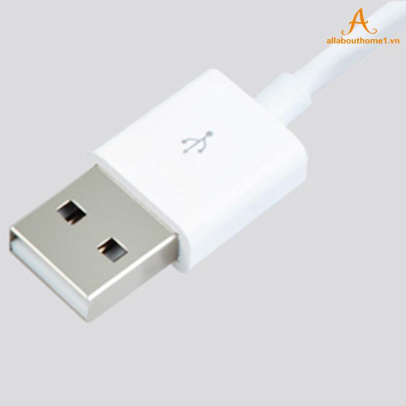 USB Charger Data Cord 3.5mm Sync Audio Cable for iPod Shuffle 3rd 4th Gen