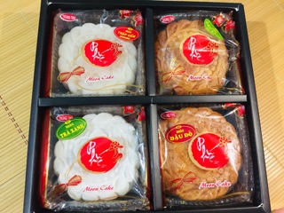 Bộ hộp 4 bánh trung thu