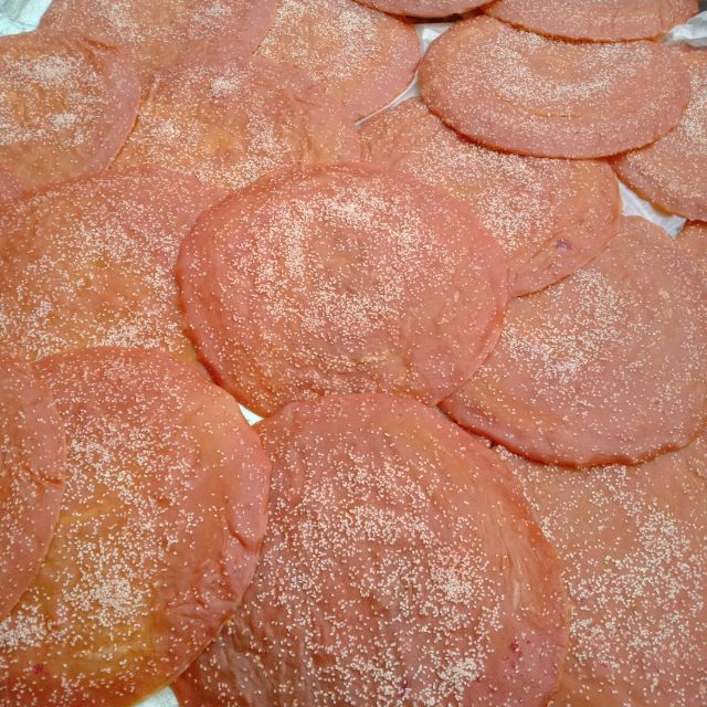 5 Bánh đa gấc( vị ngọt)