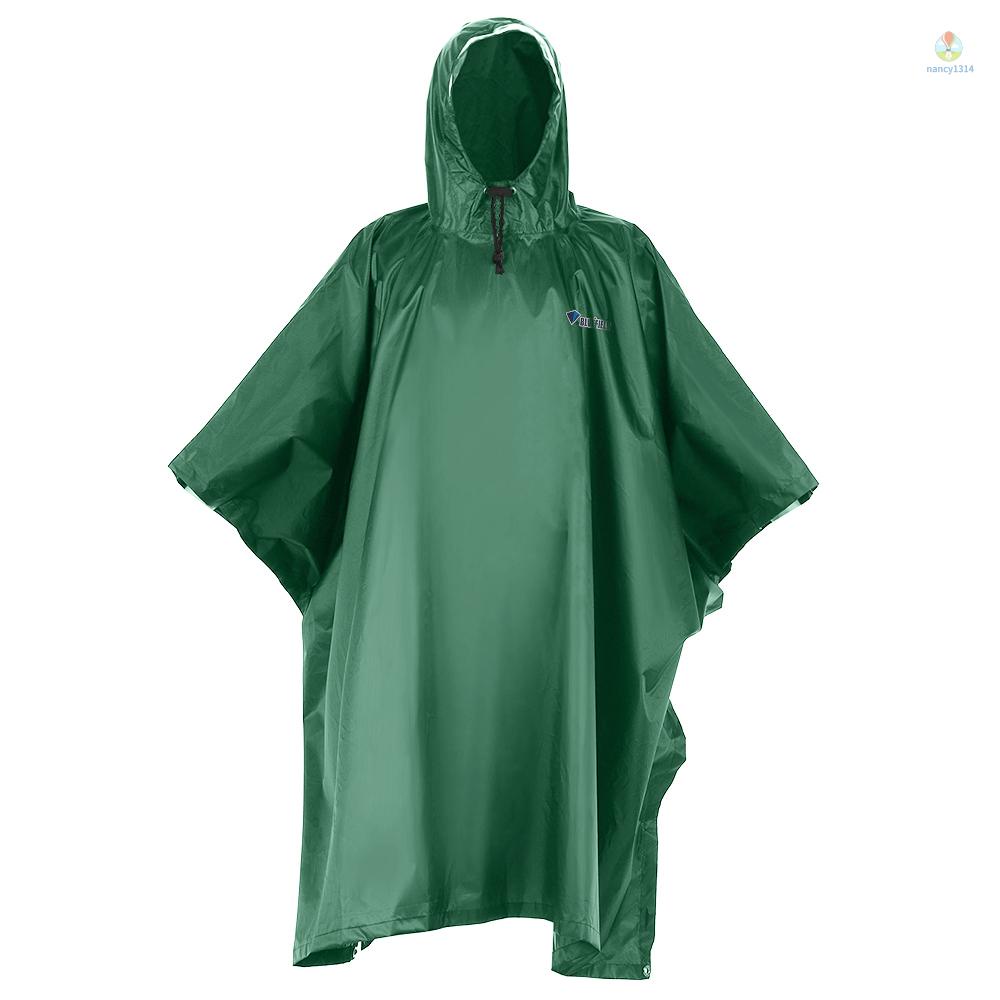 {nacyvn} Áo Mưa Poncho Chống Thấm Nước Có Mũ Trùm Trọng Lượng Nhẹ Dùng Khi Đi Xe Đạp / Xe Máy / Đi Bộ Đường