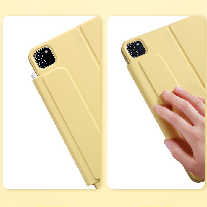 Combo 3-IN-1 cover nam châm + bàn phím + chuột bluetooth cho iPad Pro 11 12.9 Air 4 - bao da bàn phím không dây chuột | BigBuy360 - bigbuy360.vn