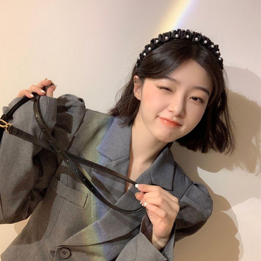 Băng Đô Cài Tóc Bằng Vải Không Trượt Phong Cách Vintage Cho Nữ