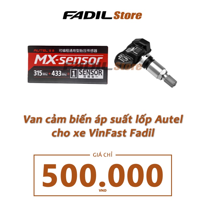 Van cảm biến áp suất lốp Autel cho xe VinFast Fadil