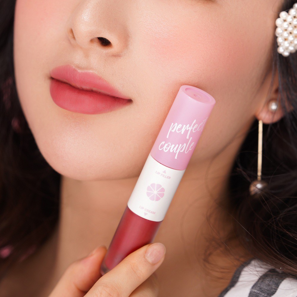 Son Kem Lì Lemonade Perfect Couple Lip 7.5ml # 03 Salt