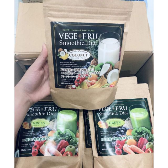 SINH TỐ GIẢM CÂN VEGE FRU SMOOTHIE NHẬT BẢN