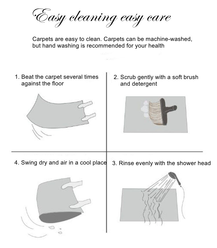 Thảm Trải Sàn Phong Cách Retro Cá Tính Độc Đáo