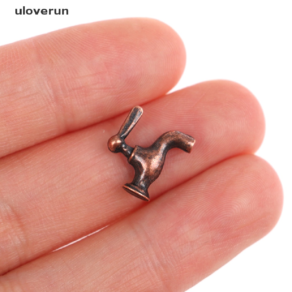 Set 4 Vòi Nước Kim Loại 1: 12 Trang Trí Nhà Búp Bê