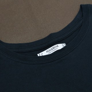 (Thanh lý) Áo thun slogan đen Pull&Bear size S