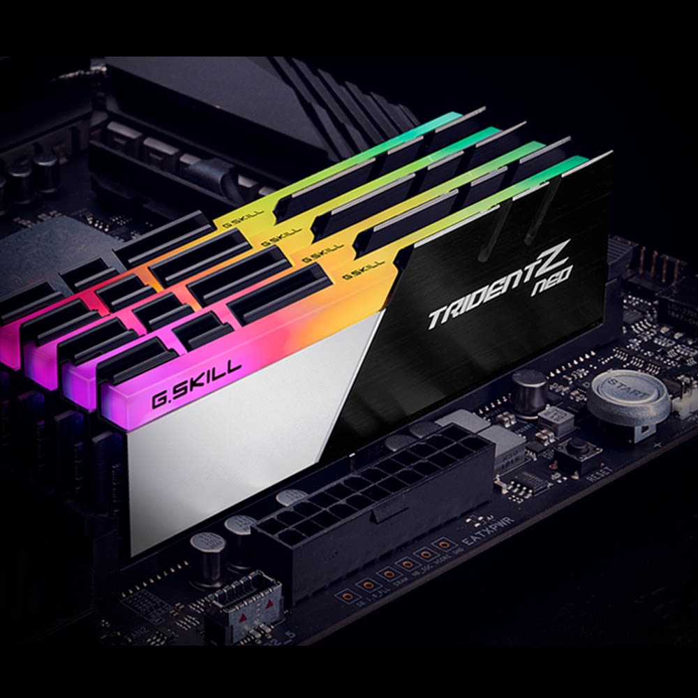 RAM Desktop GSkill Trident Z Neo 16GB (1x16GB) DDR4 3600MHz (F4-3600C18D-32GTZN)