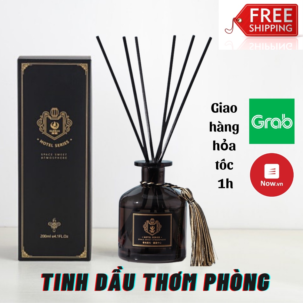 Nước Hoa Thơm Phòng, Tinh Dầu Thơm Phòng, Hương tự Nhiên Kèm Que Gỗ Khuếch Tán