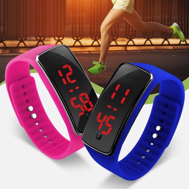 Kids Watches Sports Waterproof Silicone Band LED Digital Wrist Watch Students Silicone Band Bracelet | BigBuy360 - bigbuy360.vn