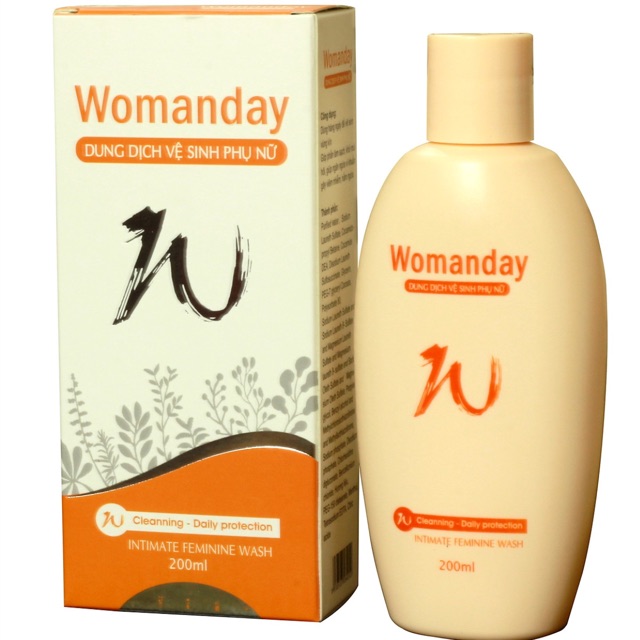 Dung dịch vệ sinh phụ nữ Womanday 200ml