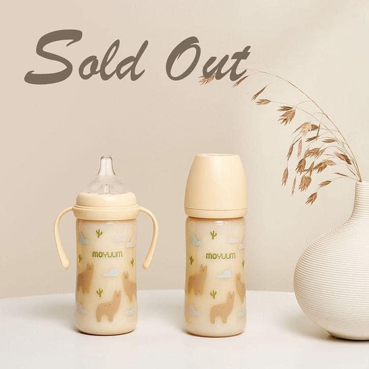 Bình sữa Moyuum họa tiết Lạc Đà 170ml/270ml (chọn núm ty)