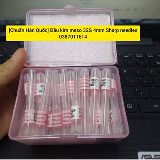 [Lẻ 1 cây] ĐẦU KIM TIÊM NANO 32G 4MM SHARP NEEDLES