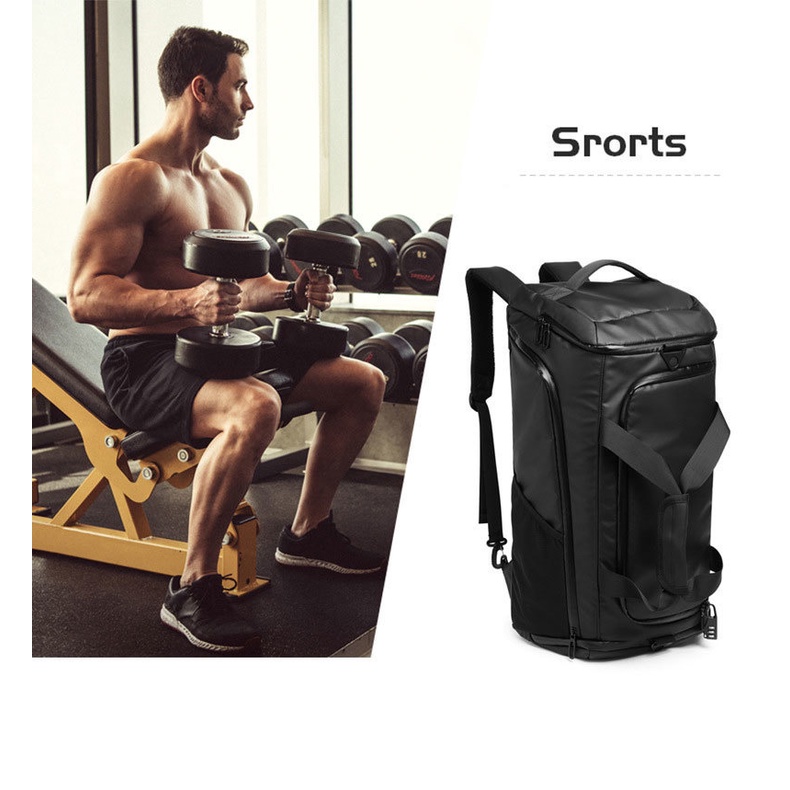 Túi xách LEACAT chống thấm nước sức chứa lớn dành cho du lịch tập gym thể thao