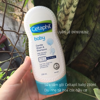 Sữa tắm Cetaphil baby siêu lành 230ml hàng Đức