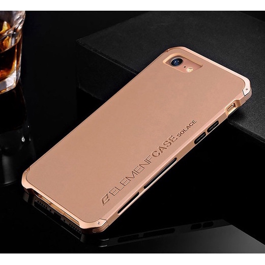Ốp điện thoại nhôm kim loại cho iPhone 7 8 Plus 5 se 6 6S Plus