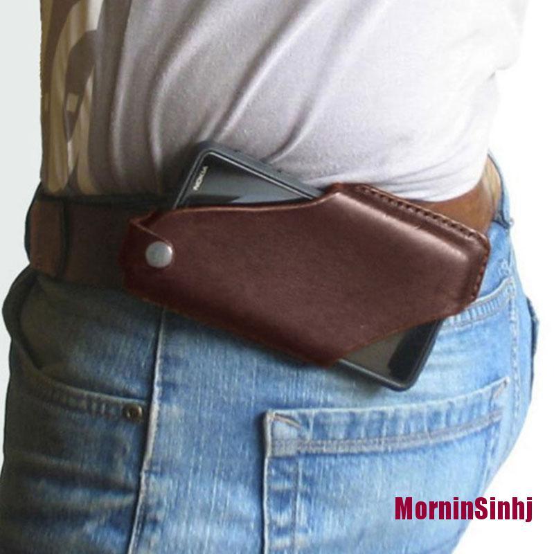 Bao Da Điện Thoại Đeo Thắt Lưng