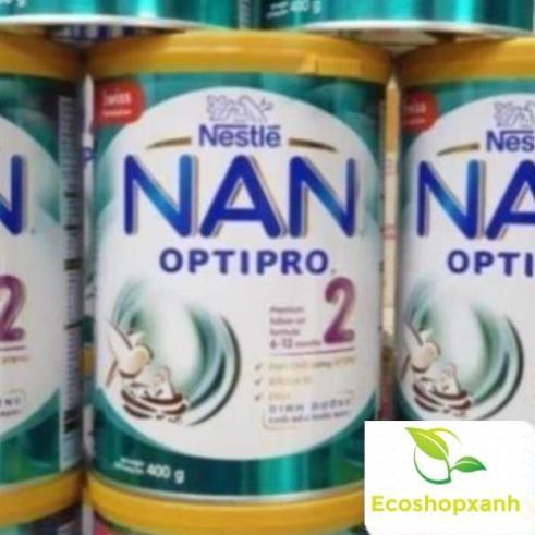 Combo 3 lon Sữa NAN OPTIPRO 2 Mẫu Mới 400g (Date 2021)