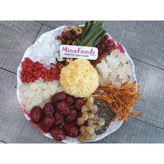 Chè Dưỡng Nhan Tuyết Yến set 12 nguyên liệu