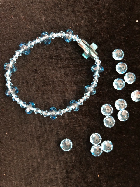 Chuỗi 10 Kinh-Vòng Tay Pha Lê Áo