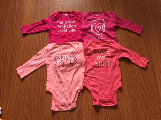 Set 4 Bodysuit Chip Dài Tay Old Navy