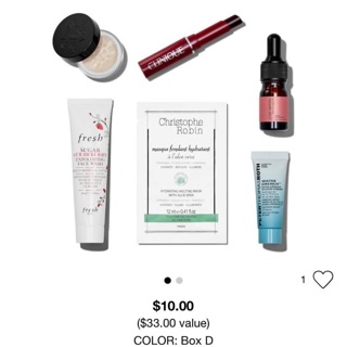 Set dưỡng da,makeup Sephora Play Box 2020