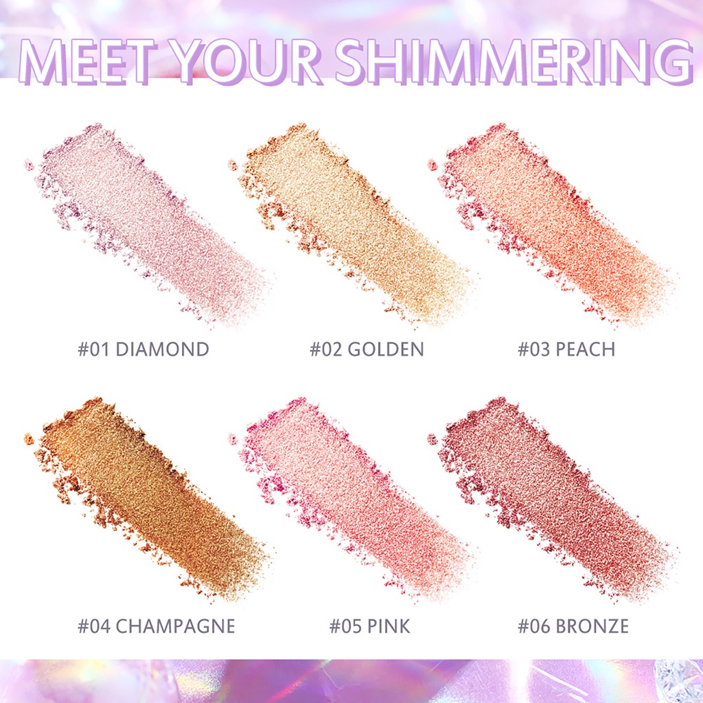 (Hàng Mới Về) Bảng Phấn Mắt Màu Sắc Ngọt Ngào 2.2g | BigBuy360 - bigbuy360.vn